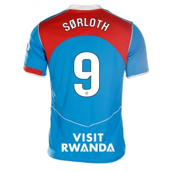 Billige Fotballdrakt Atletico Madrid Alexander Sorloth #9 Replika Tredjedrakt Dame 2025-26 Kortermet